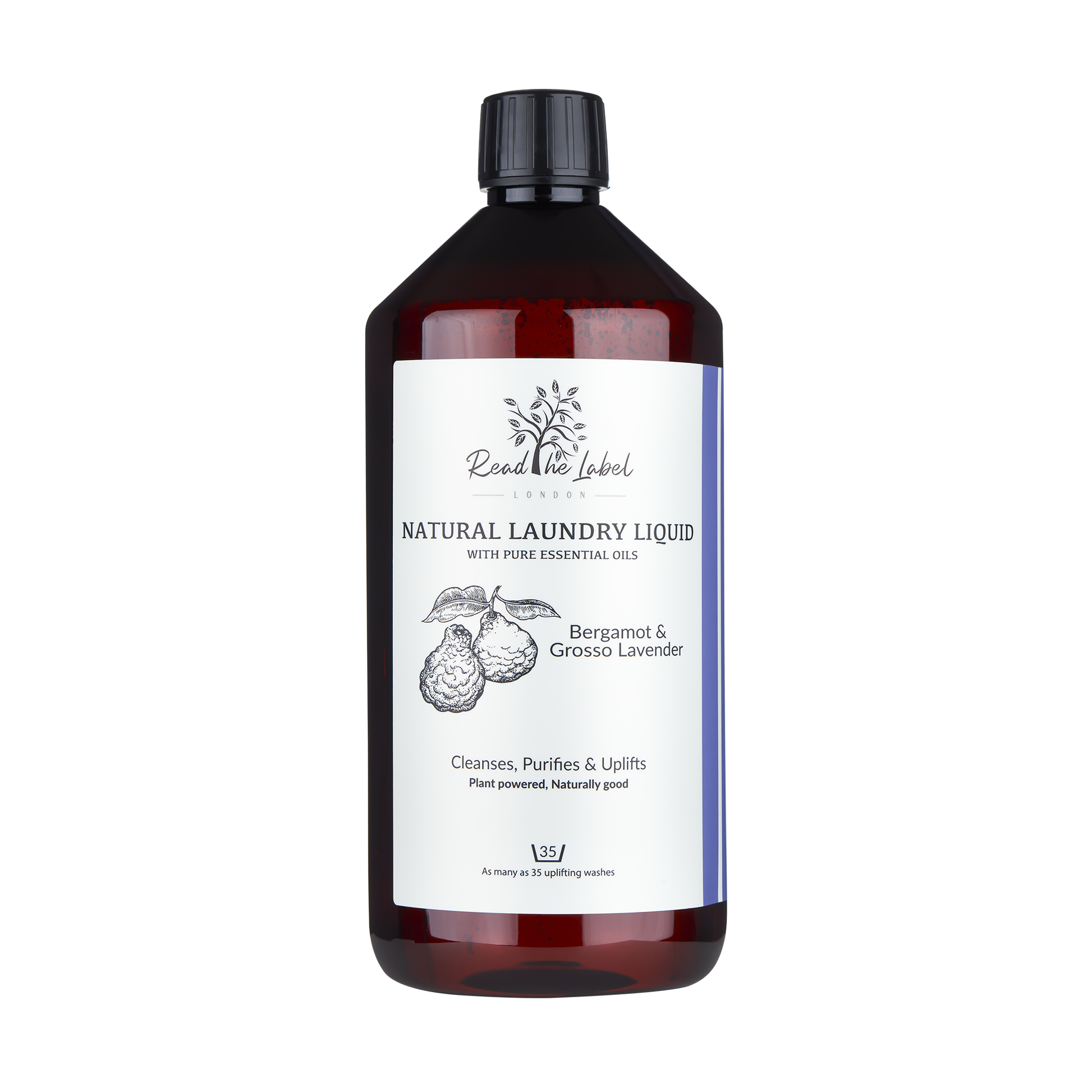 Natural Laundry Liquid with Bergamot and Grosso Lavender