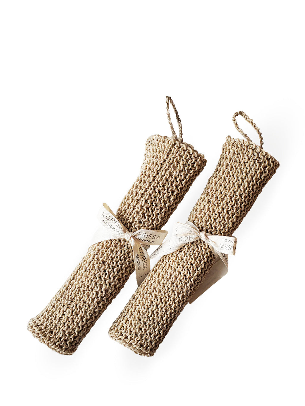 Natural Hemp Washcloth Set of 2