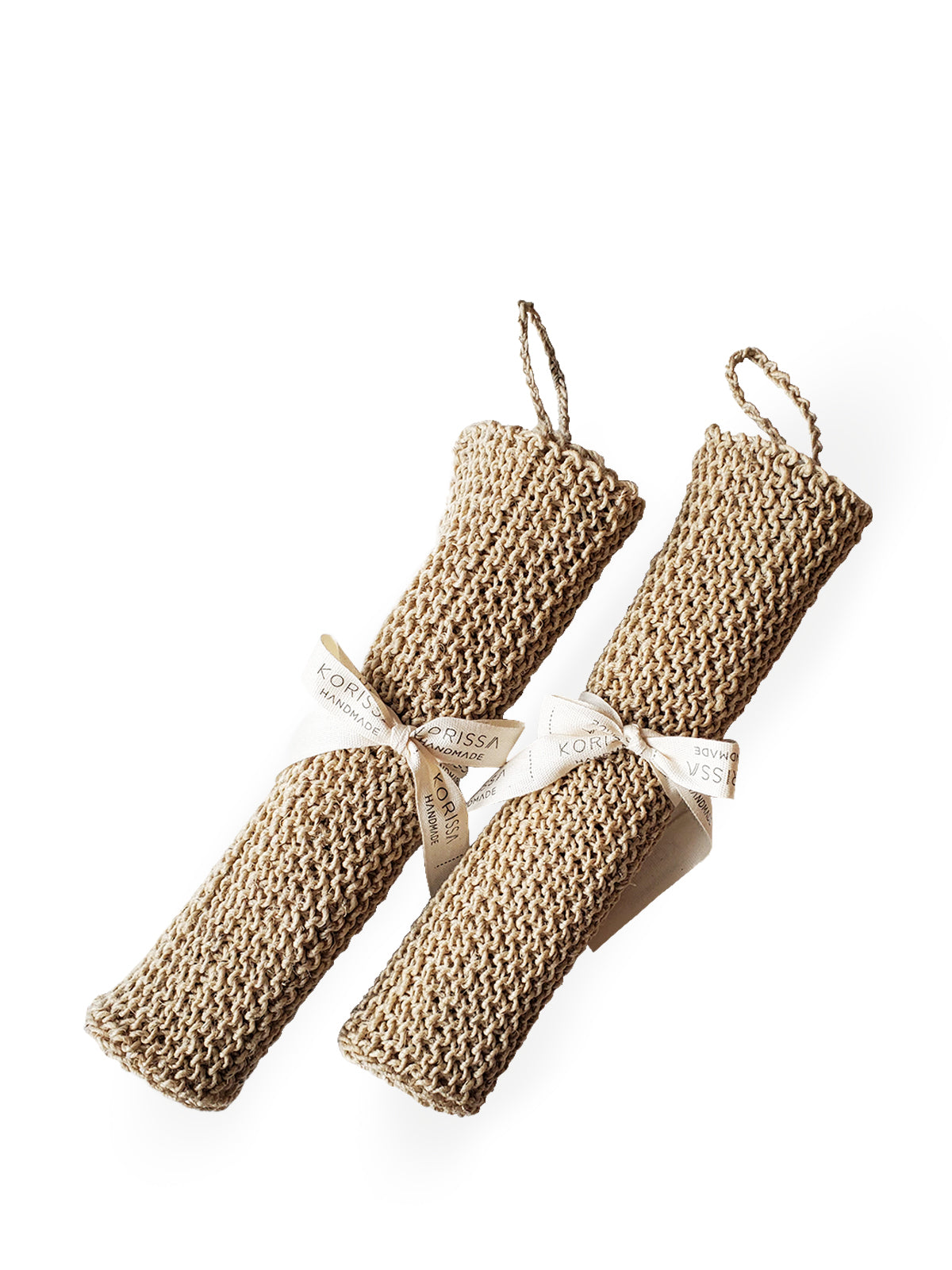 Natural Hemp Washcloth Set of 2