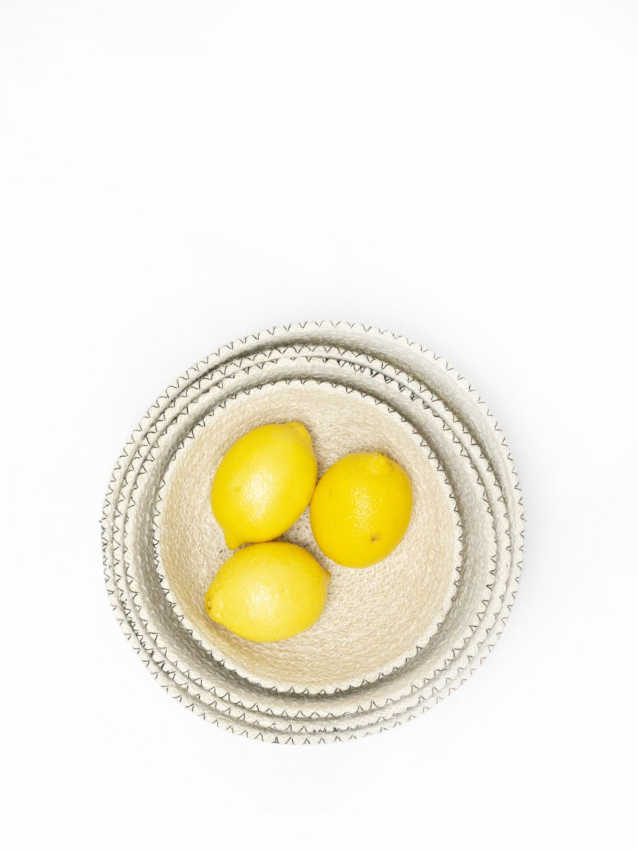 Round Bowl Set of 4 Black