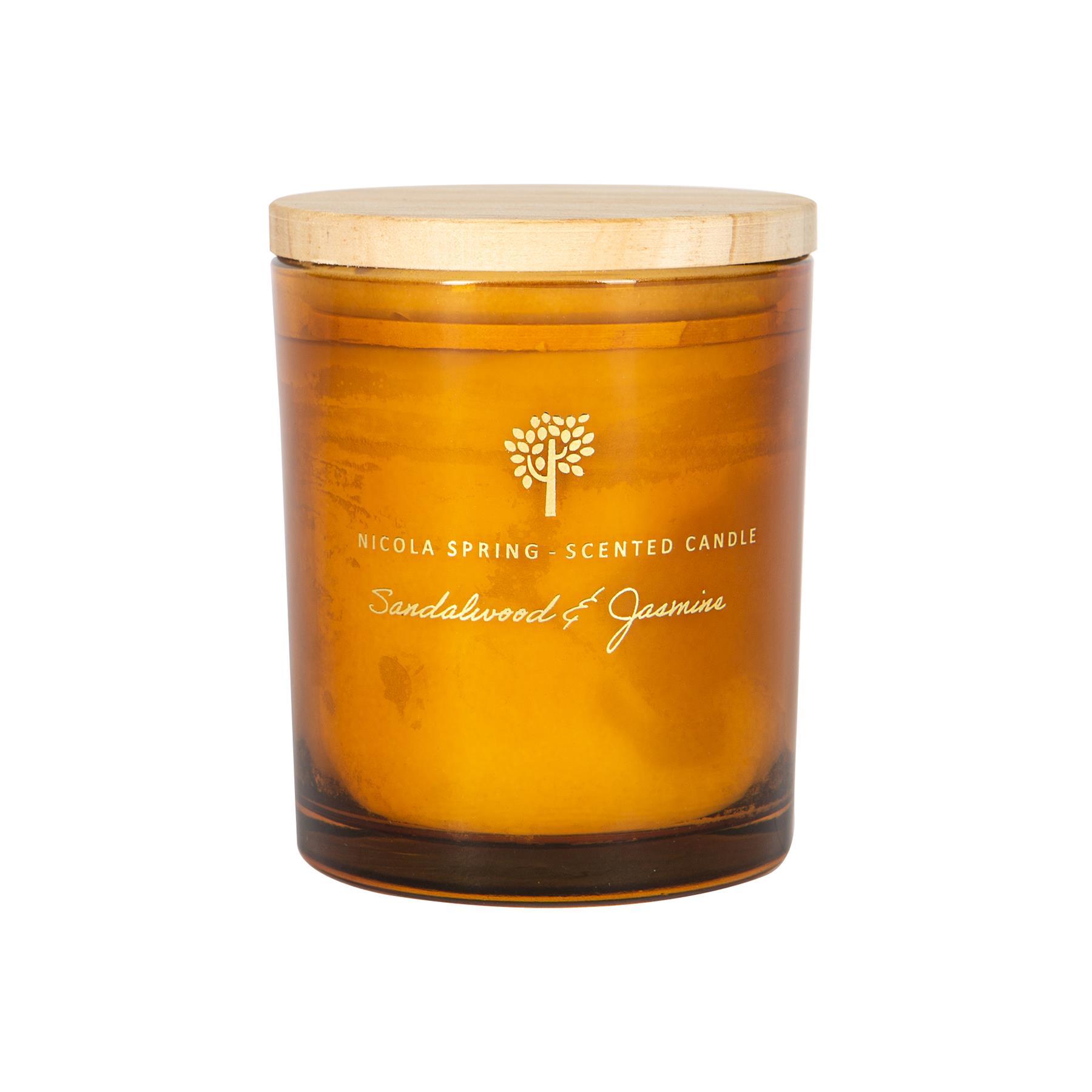 130g Sandalwood and Jasmine Soy Wax Scented Candle