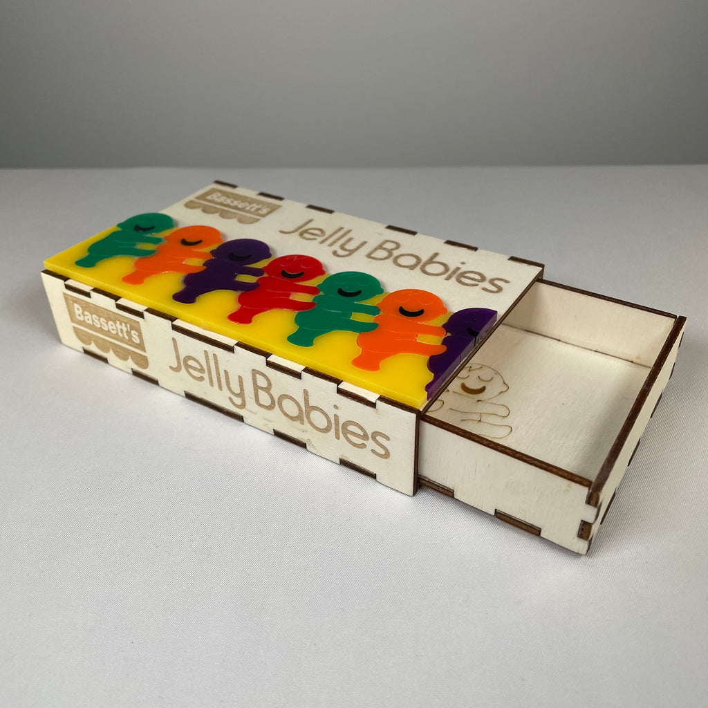 Jelly Babies Box - Pre-Built Model by Curious Rabbit ®