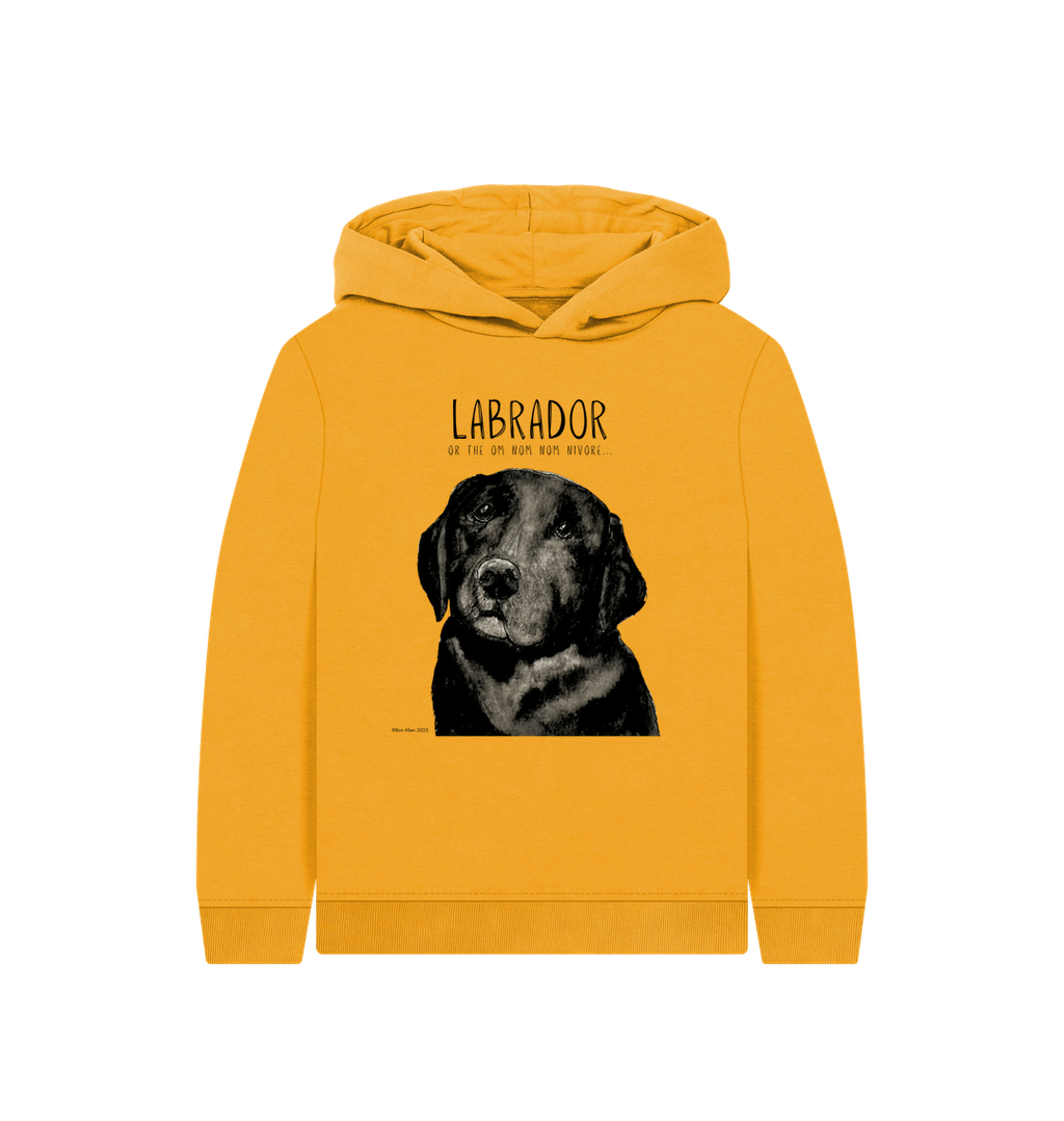 Snack Mode: Activated – The Black Labrador Kids’ Hoodie
