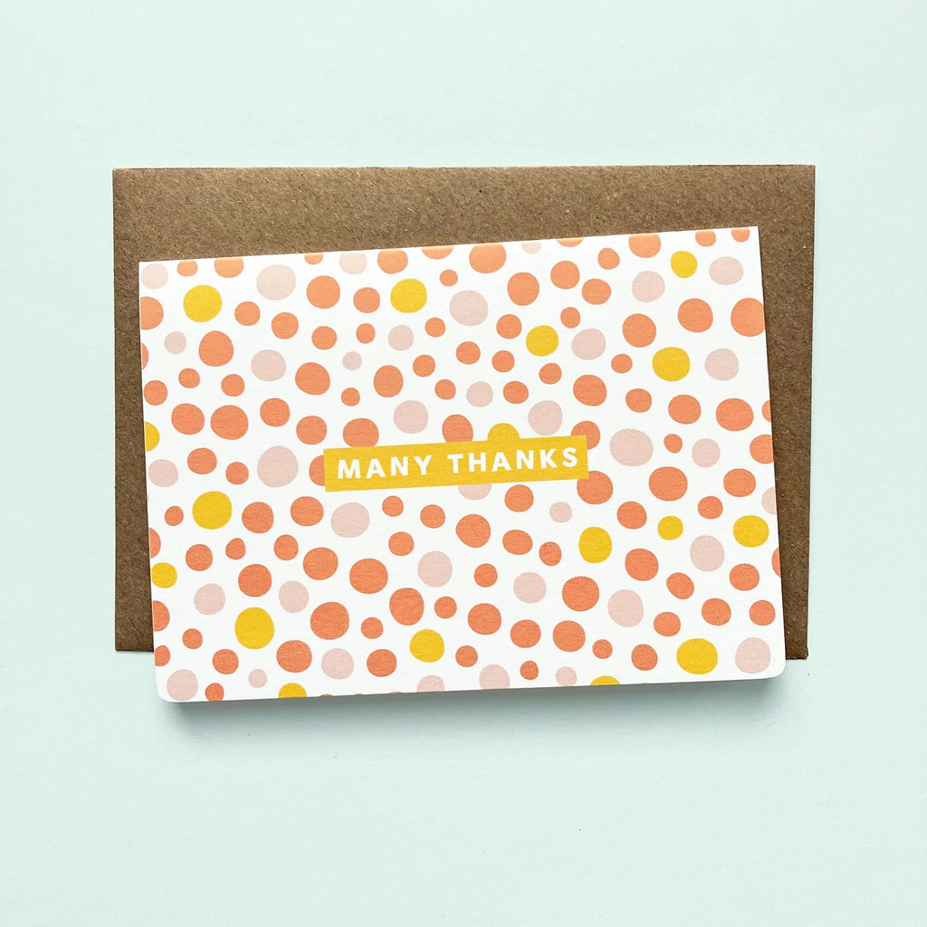 Pastel Thank You Cards Bundle of 5