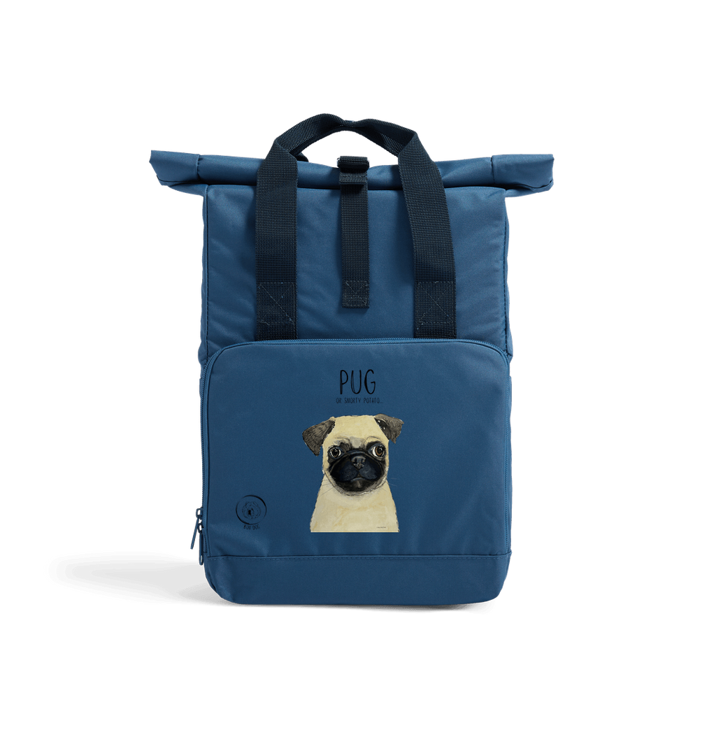 Pug or Snorty Potato?" Ethical Backpack for Pug Lovers!