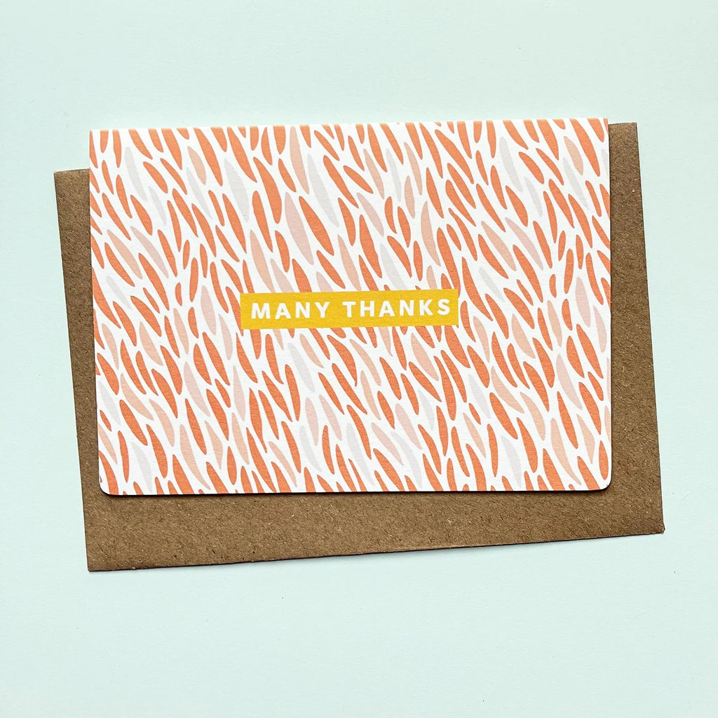 Pastel Thank You Cards Bundle of 5