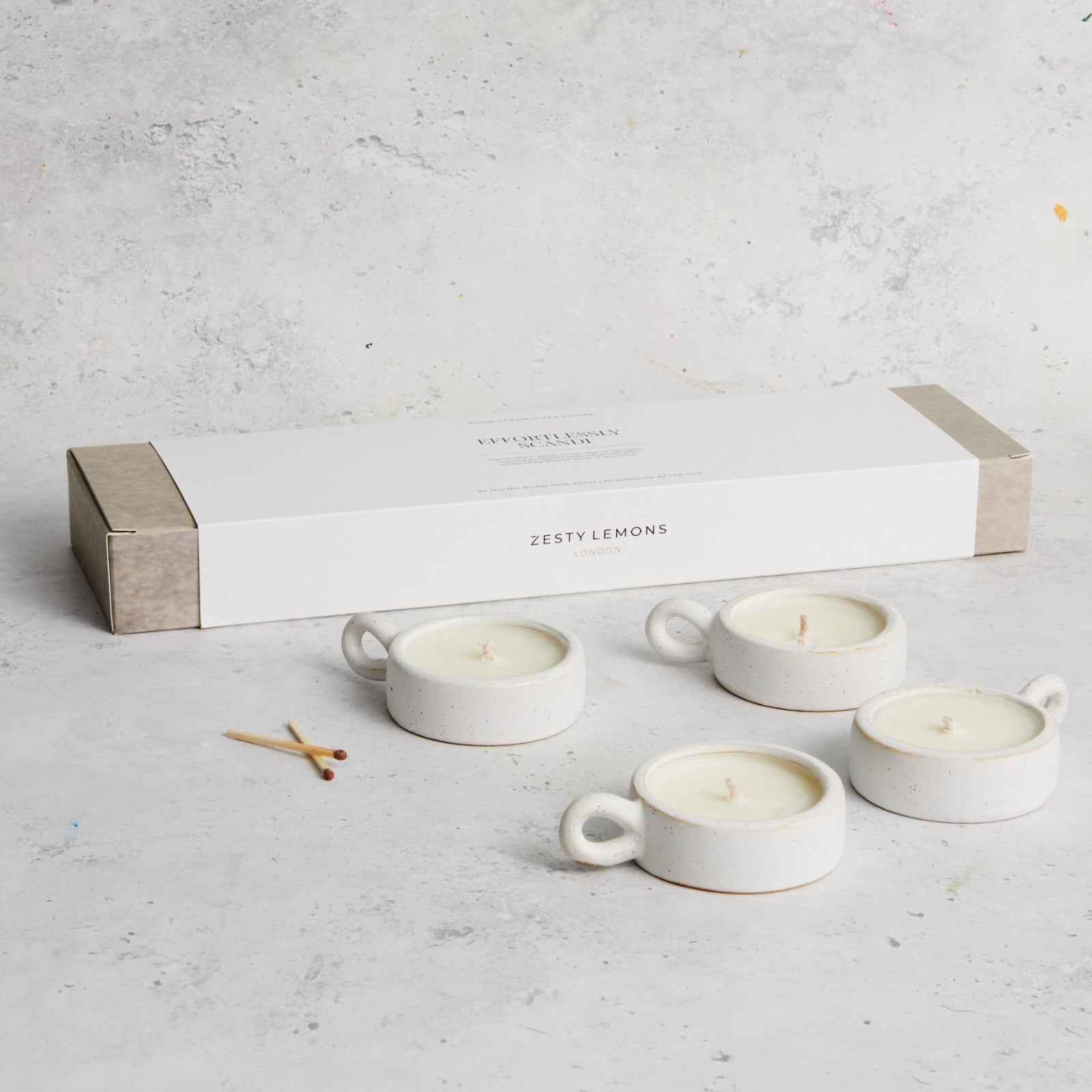 Scandi: Tea Lights (Box of 4)