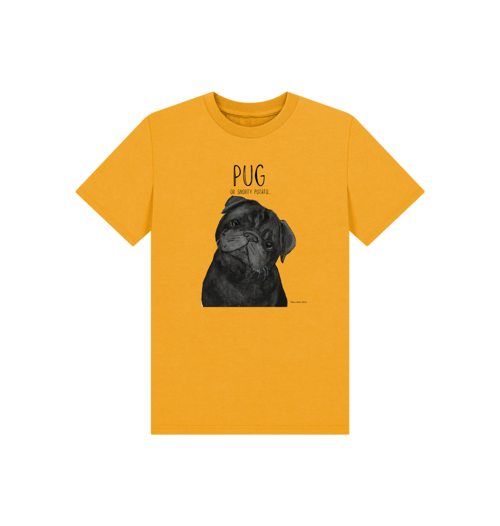 Pug Life Kids Tee – Snorts, Snoozes & Style!