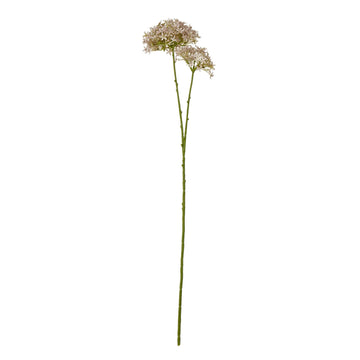 Lilac Crown Hydrangea artificial stem with lifelike soft purple blooms, 71cm tall, perfect for home decor by Sostter at brixbailey.com