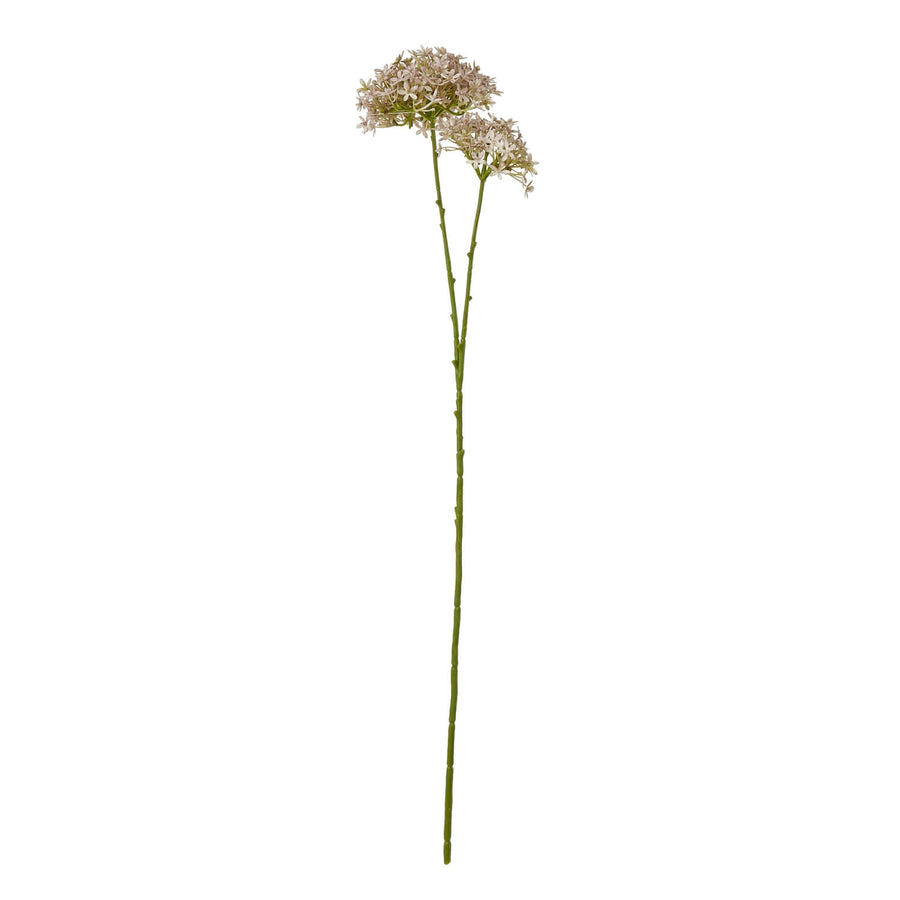 Lilac Crown Hydrangea artificial stem with lifelike soft purple blooms, 71cm tall, perfect for home decor by Sostter at brixbailey.com