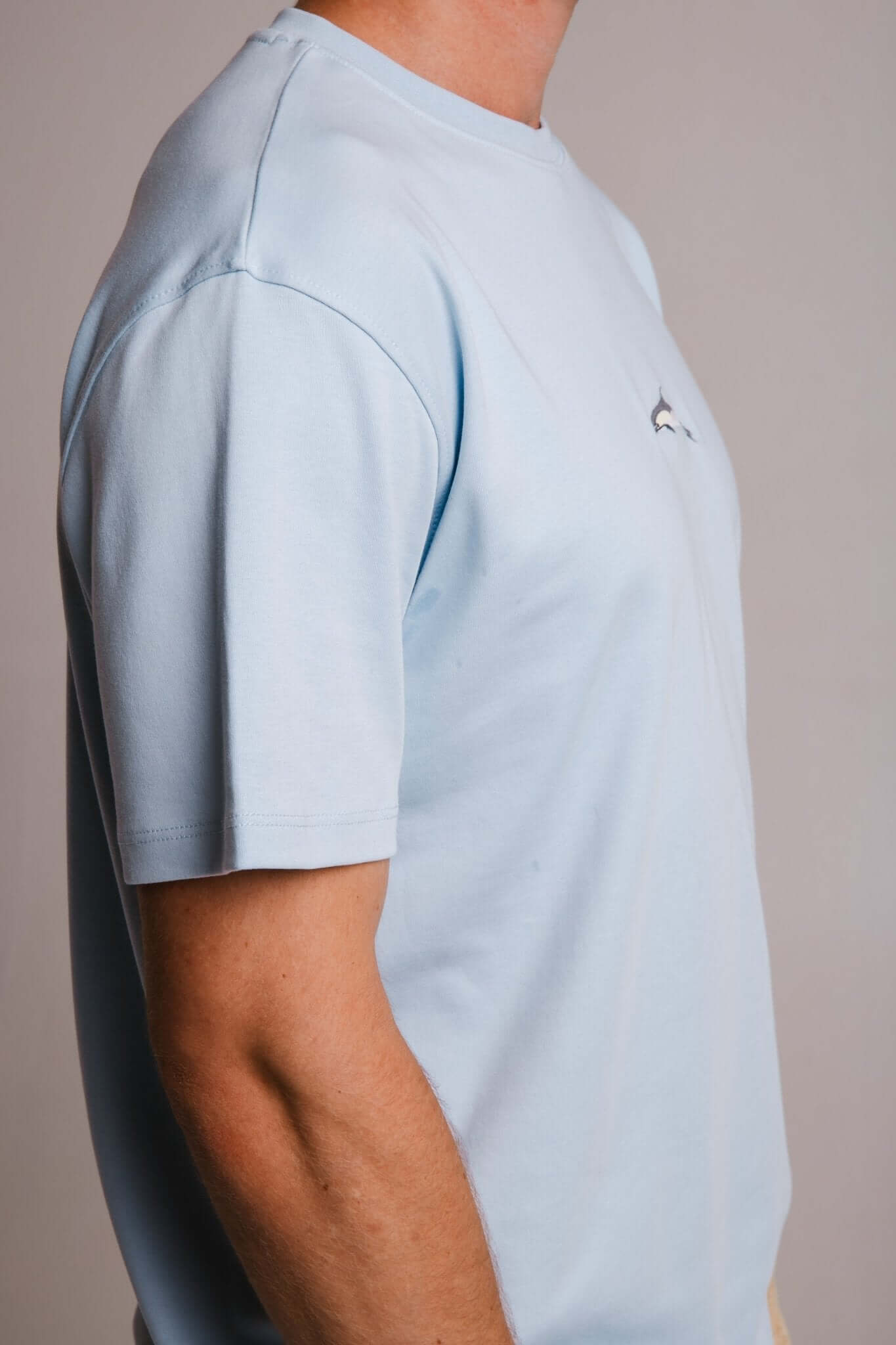 Heavyweight Cotton T-Shirt - Unisex & Embroidered Regular Fit by Sossu at www.brixbailey.com