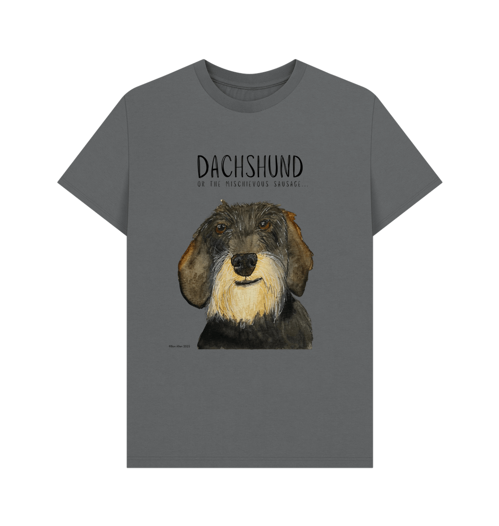 Wire Haired Dachshund Tee – Mischievous Hot Dog Energy!
