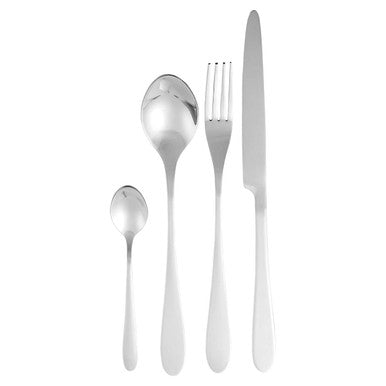 16 Piece Cutlery Set in Silver