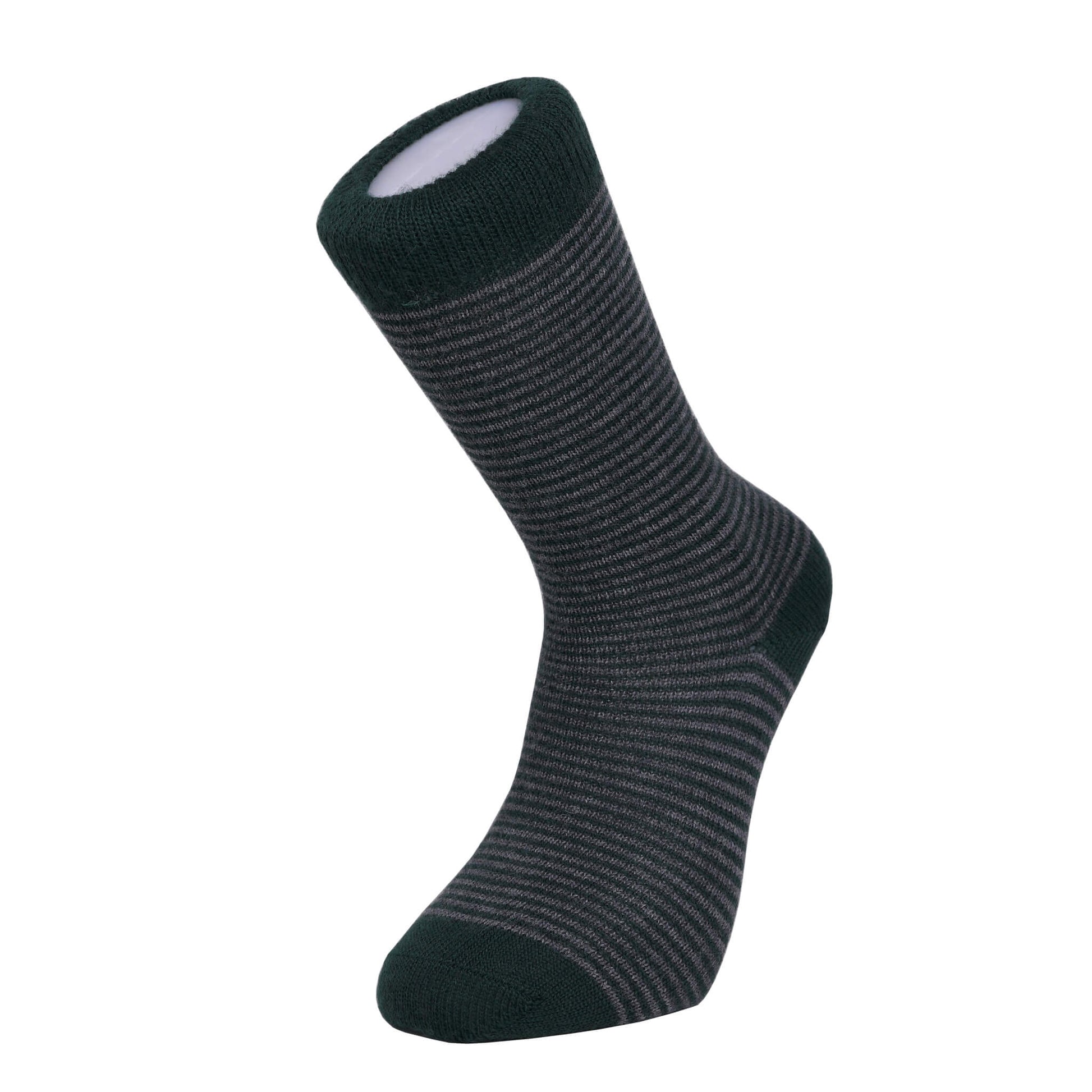 Harewood Fine Stripe Luxury Merino Everyday Socks - 4 Pair Bundle (£14 per pair)