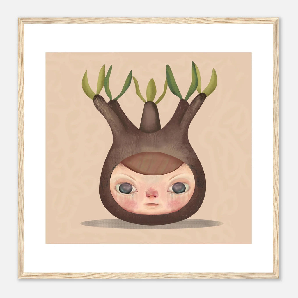 The Stolen Ninety Year Old Head Framed Print