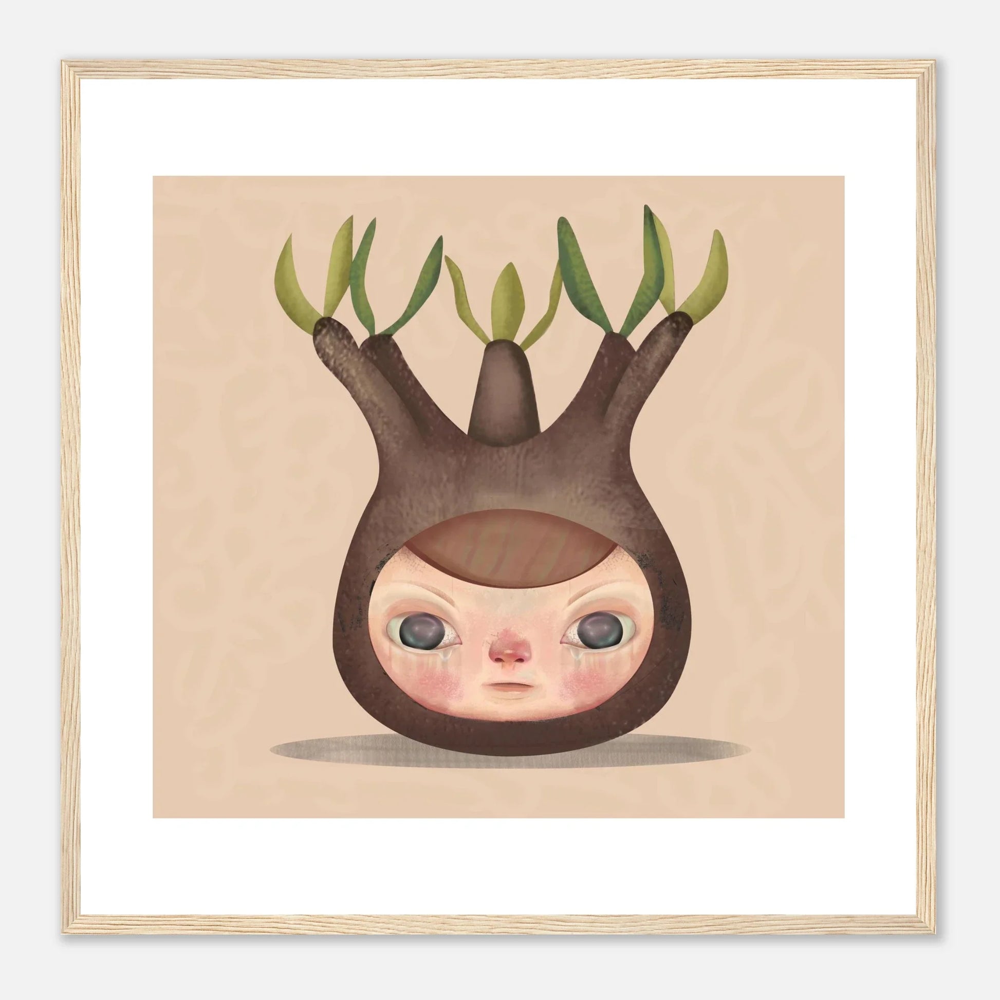 The Stolen Ninety Year Old Head Framed Print