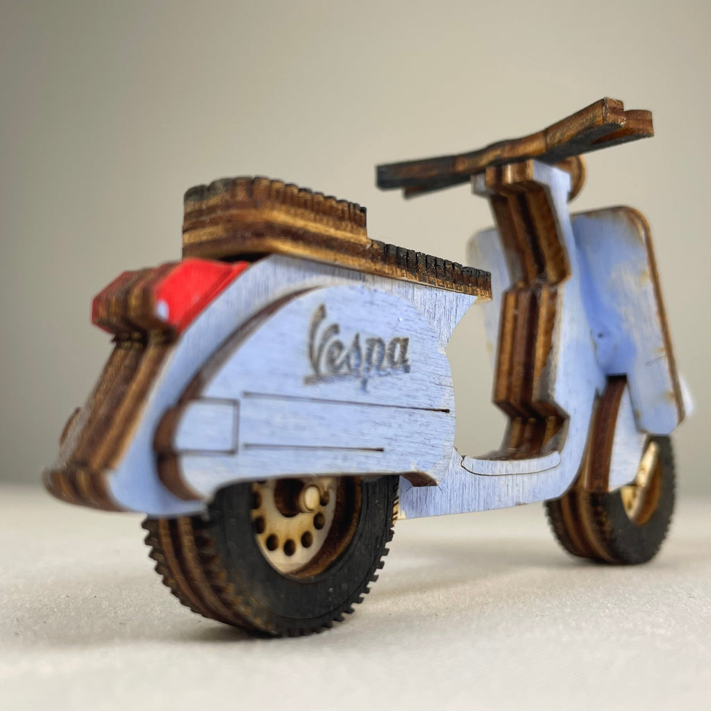 Vespa Ornmanent - Flatpack Model Kit by Curious Rabbit ®