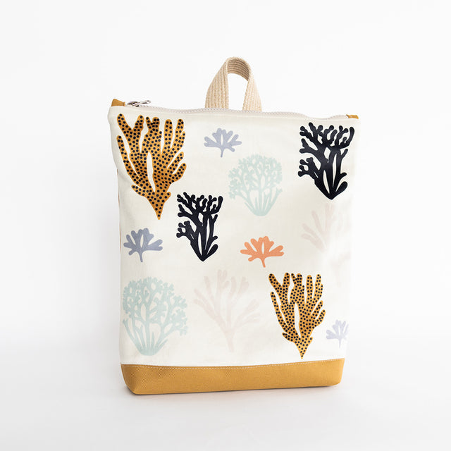 Stylish Coral Pattern Backpack – Lightweight & Waterproof for Kids by Muni at www.brixbailey.com