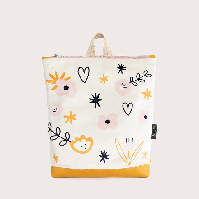 Flowers Backpack for Kids – Stylish & Practical for Ages 4-10 by Muni at brixbailey.com