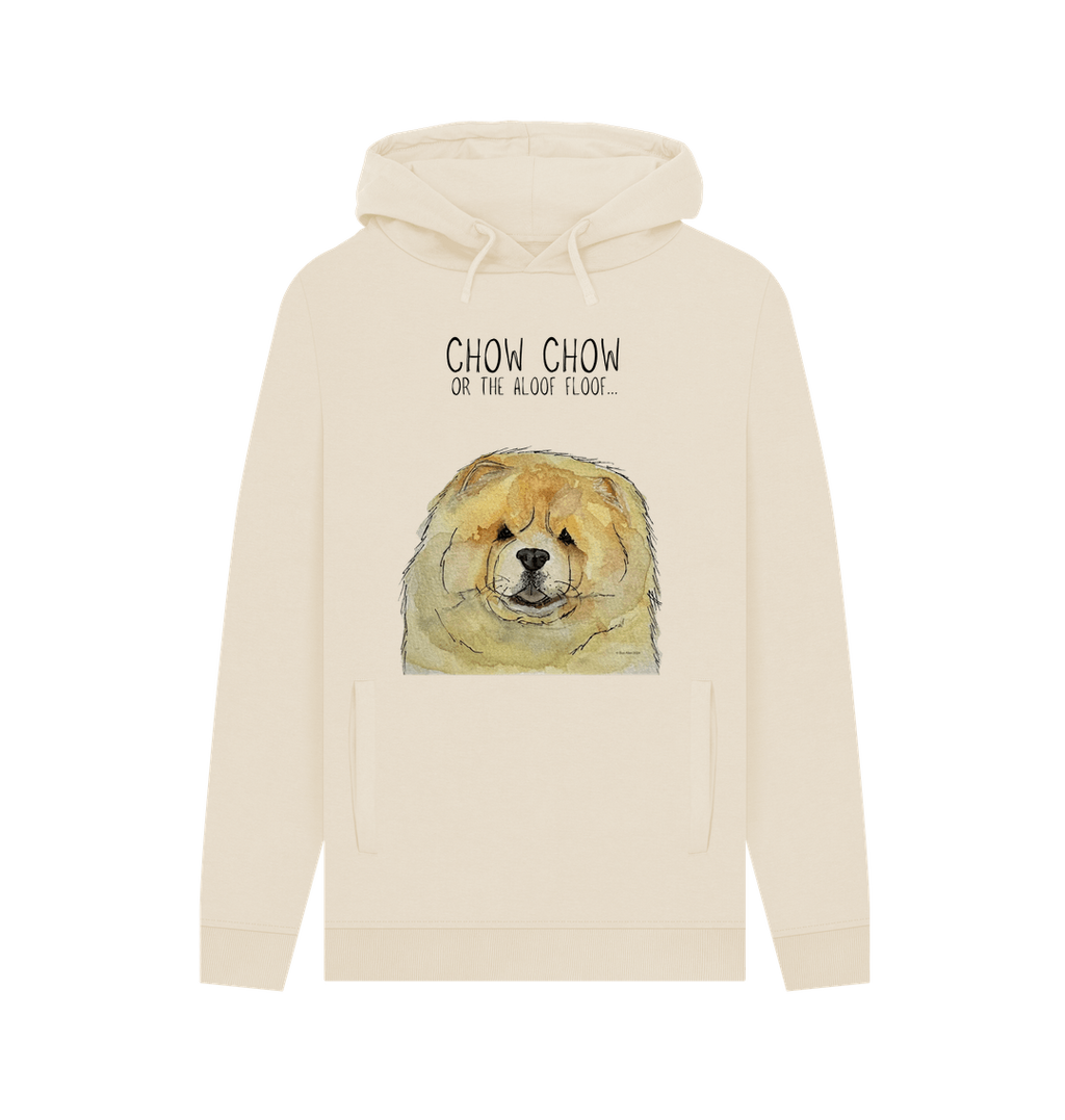 Fawn Chow Chow "Aloof Floof" Men's Hoodie – Wear Your Floof with Pride!