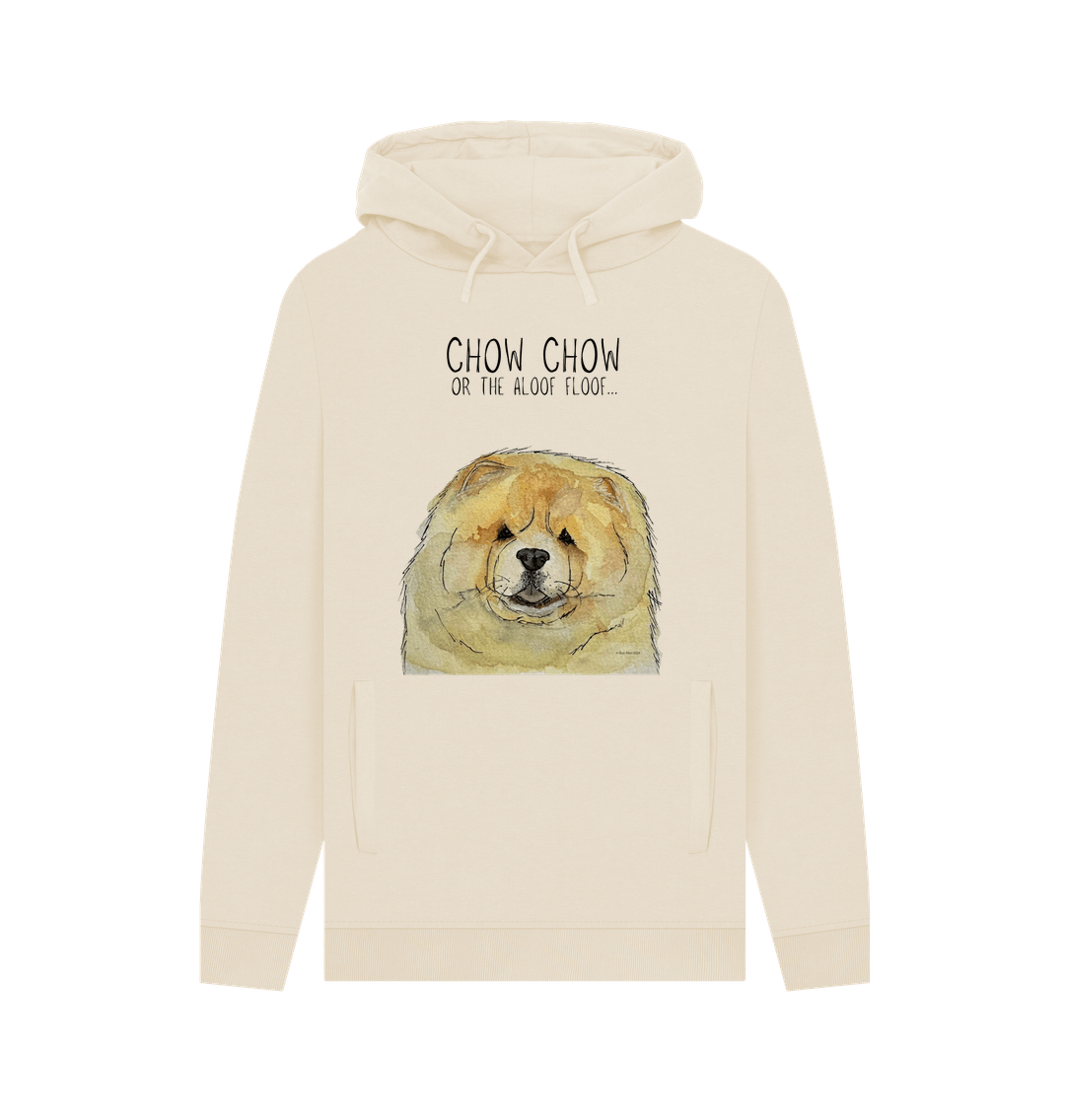 Fawn Chow Chow "Aloof Floof" Men's Hoodie – Wear Your Floof with Pride!