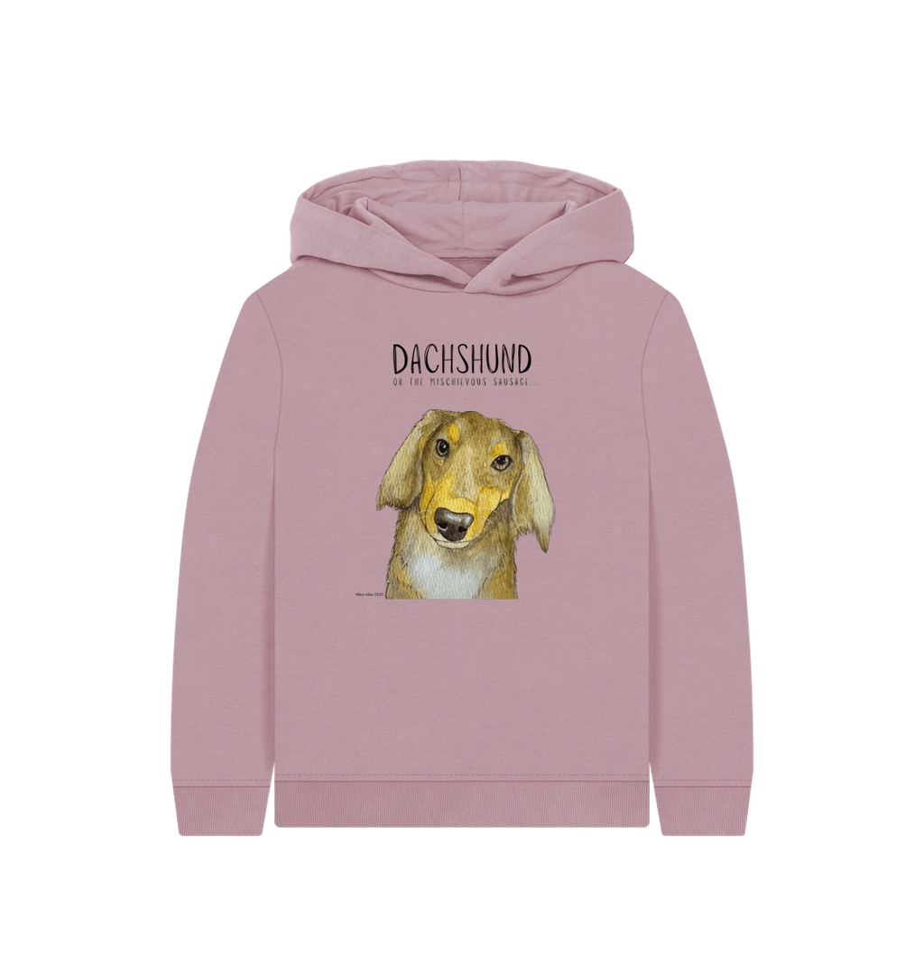 Mischievous Long Haired Sausage Hoodie – Snuggles, Sass & Sustainability!