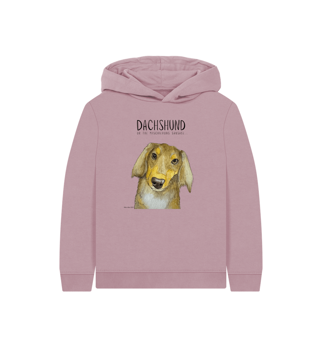 Mischievous Long Haired Sausage Hoodie – Snuggles, Sass & Sustainability!