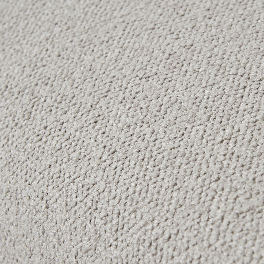 Compton Aspen Dining Chair with curved backrest and neutral twill upholstery on solid wood frame by Sostter at brixbailey.com