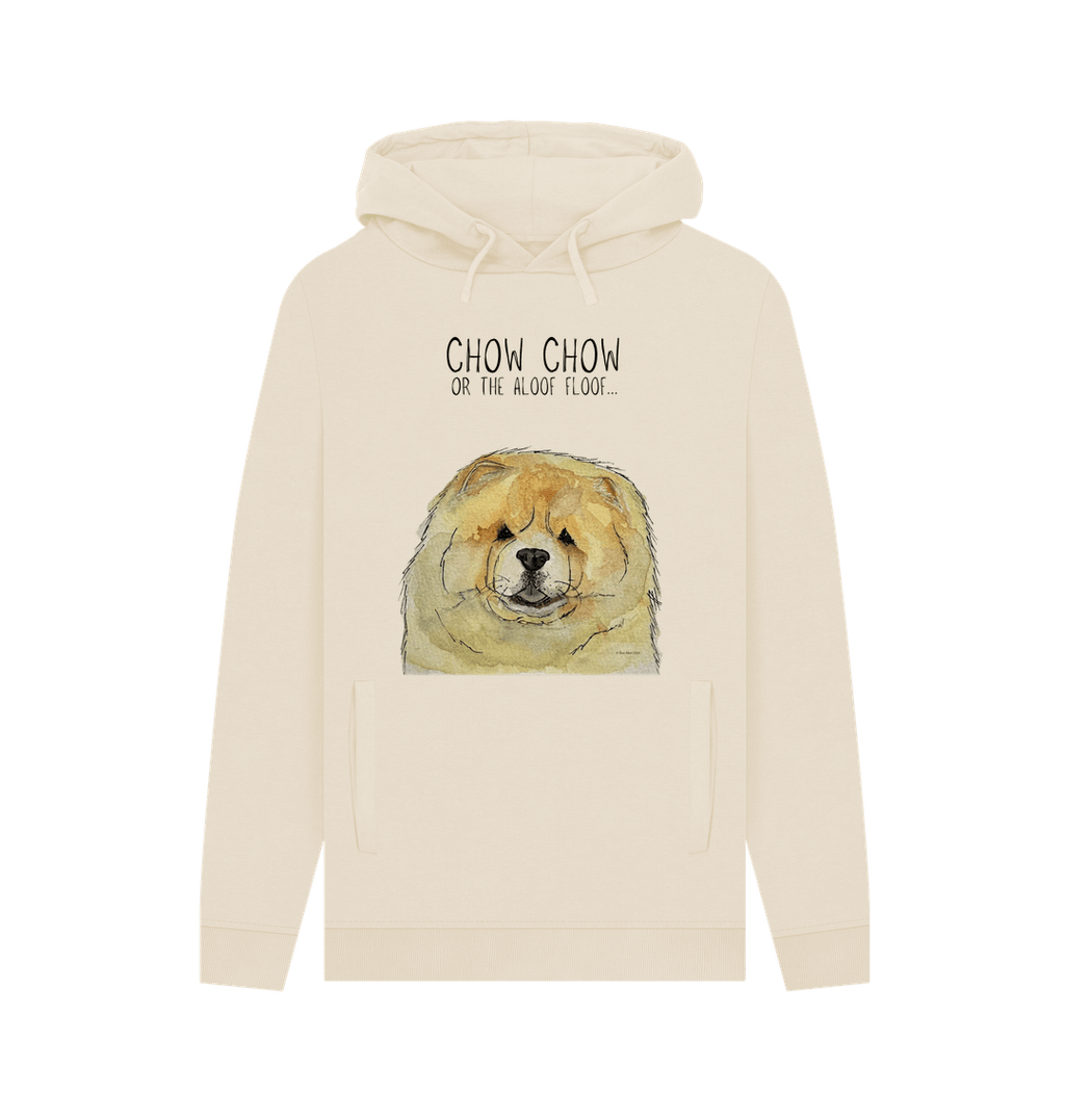 Fawn Chow Chow "Aloof Floof" Men's Hoodie – Wear Your Floof with Pride!