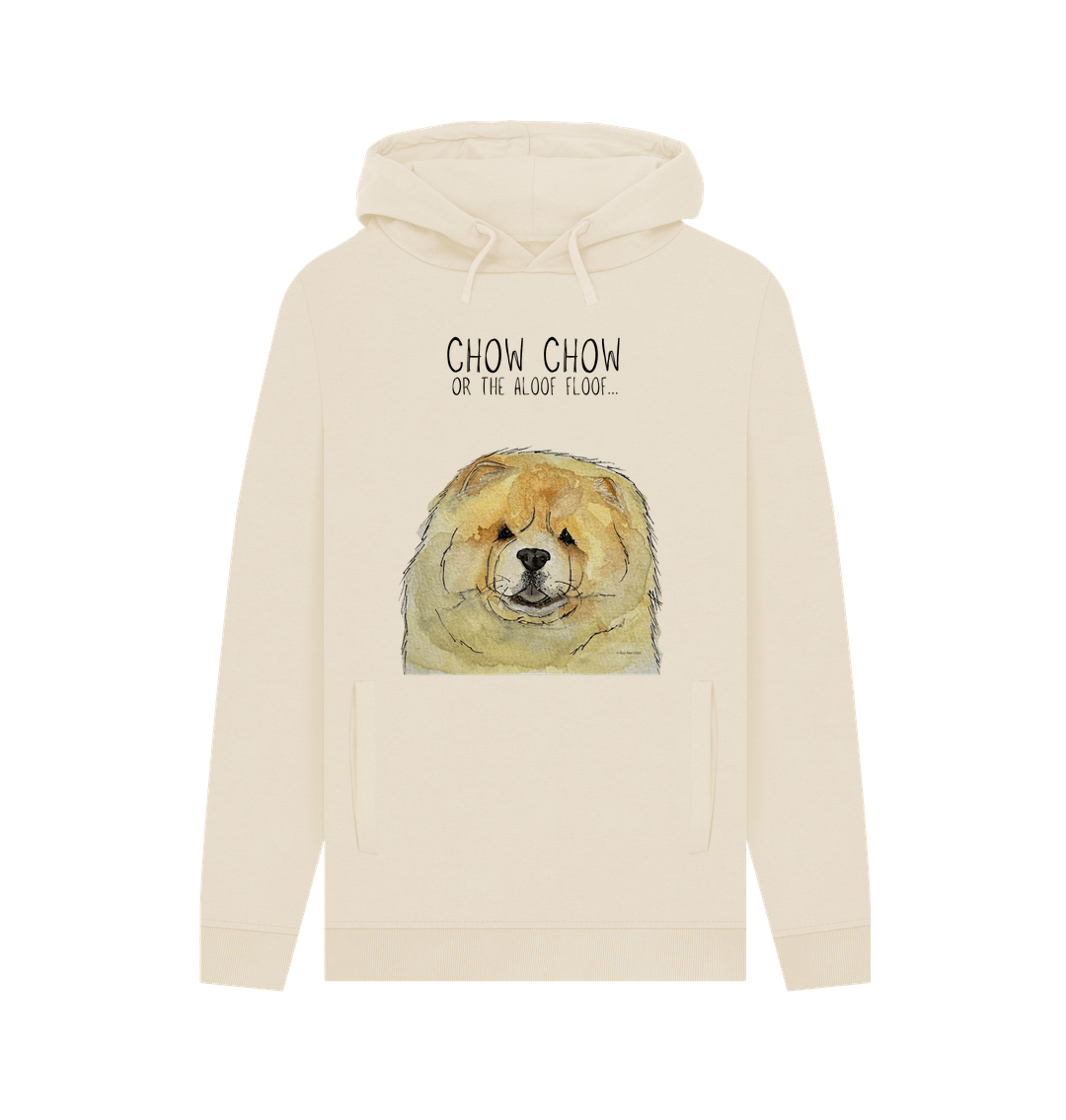Fawn Chow Chow "Aloof Floof" Men's Hoodie – Wear Your Floof with Pride!
