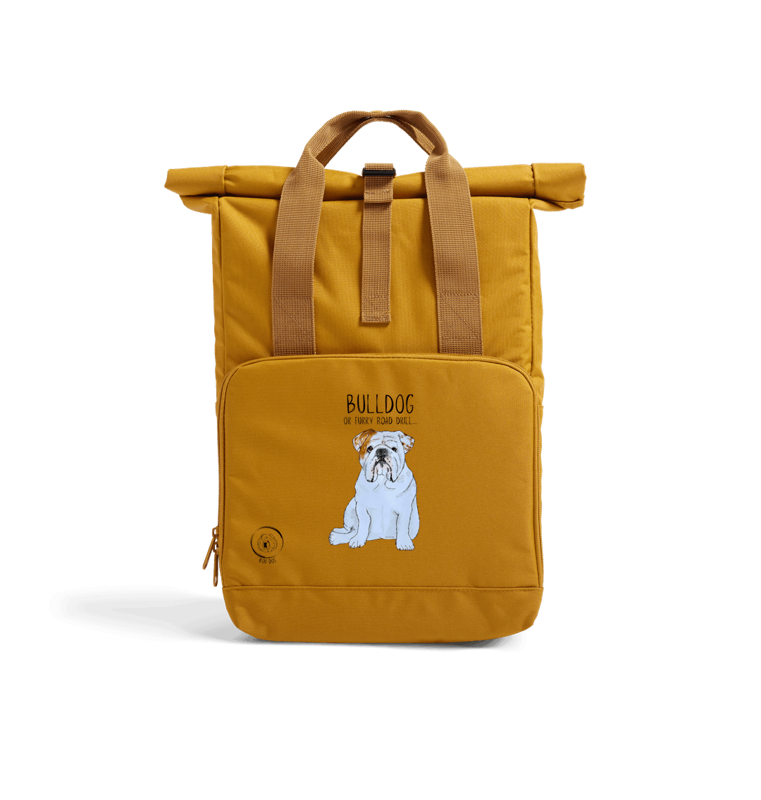 Bulldog Power: The Ultimate Furry Road Drill Backpack!