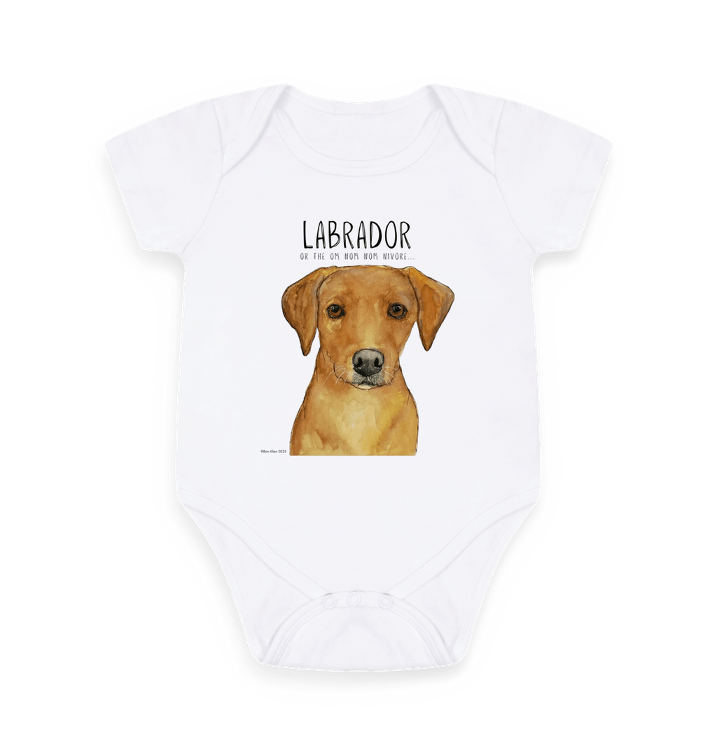 Tiny Tums & Big Crumbs – The Fox Red Labrador Bodysuit