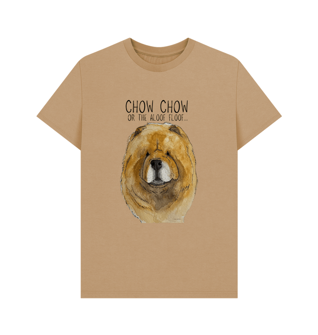 Show Off Your Aloof Floof with This Fun Red Chow Chow Tee!