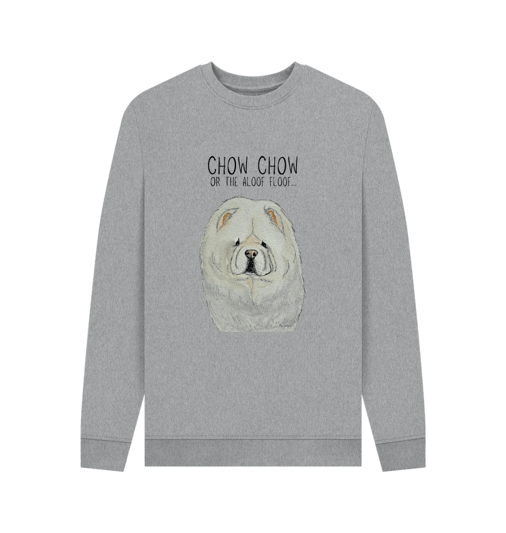 Cream Chow Chow Men's Crewneck Sweatshirt – The Aloof Floof Edition