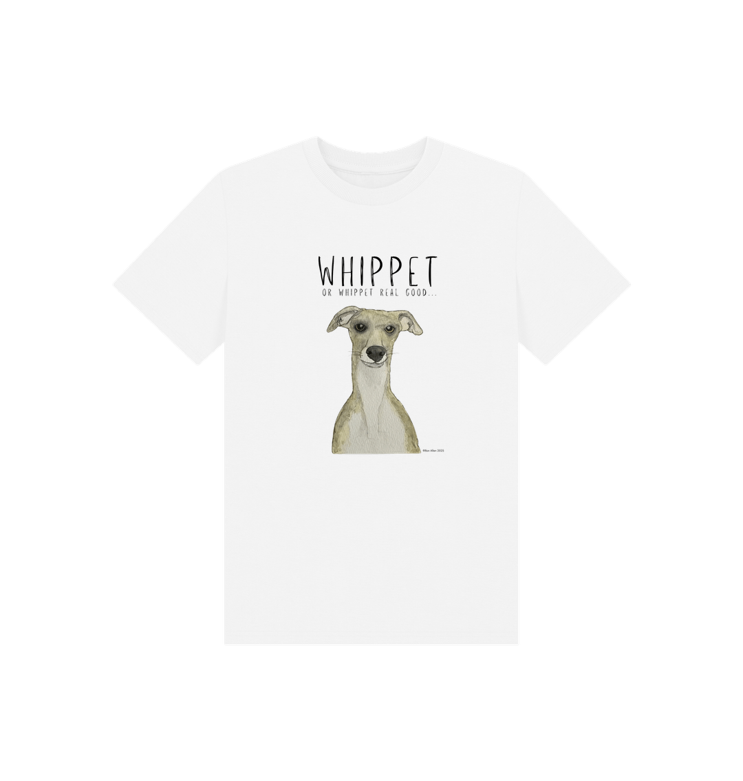 Whippet-Inspired Kids' T-Shirt: Comfort, Style, and Zoomie Vibes!