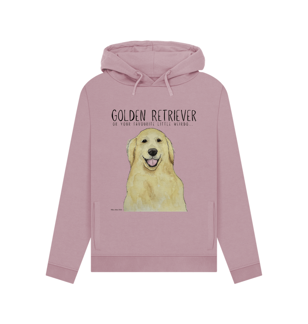 Golden Retriever Energy: Sustainable Women’s Hoodie