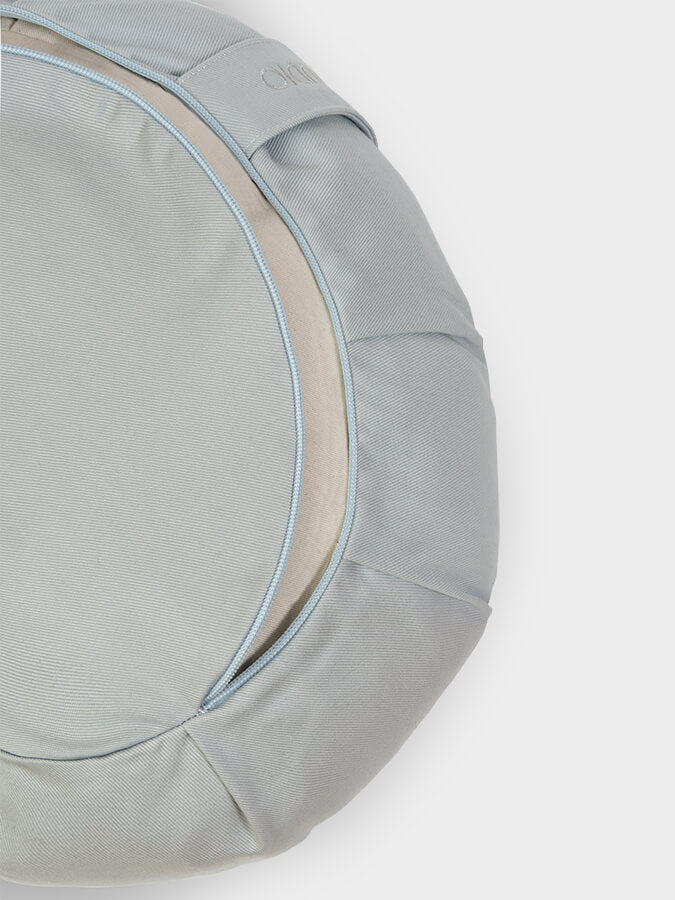 Yoga Studio European Organic Buckwheat Zafu Crescent Cushion