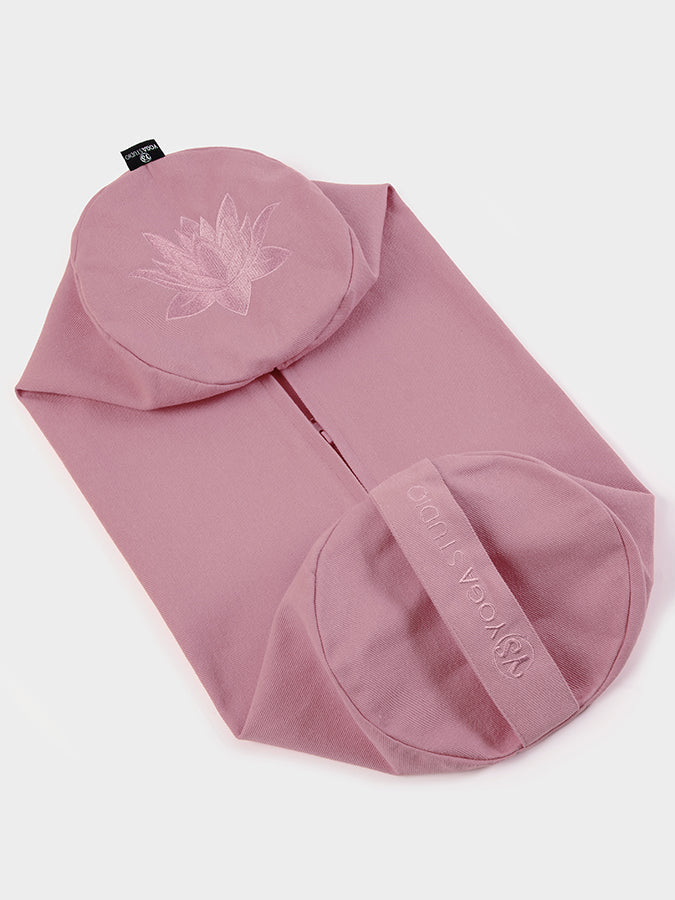 Yoga Studio Replacement Round Lotus Bolster Outer Cushion Cover