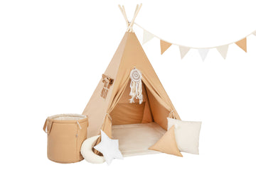 Premium Tipi Tent Set for Kids – Comfortable & Imaginative Play by Sówka at brixbailey.com