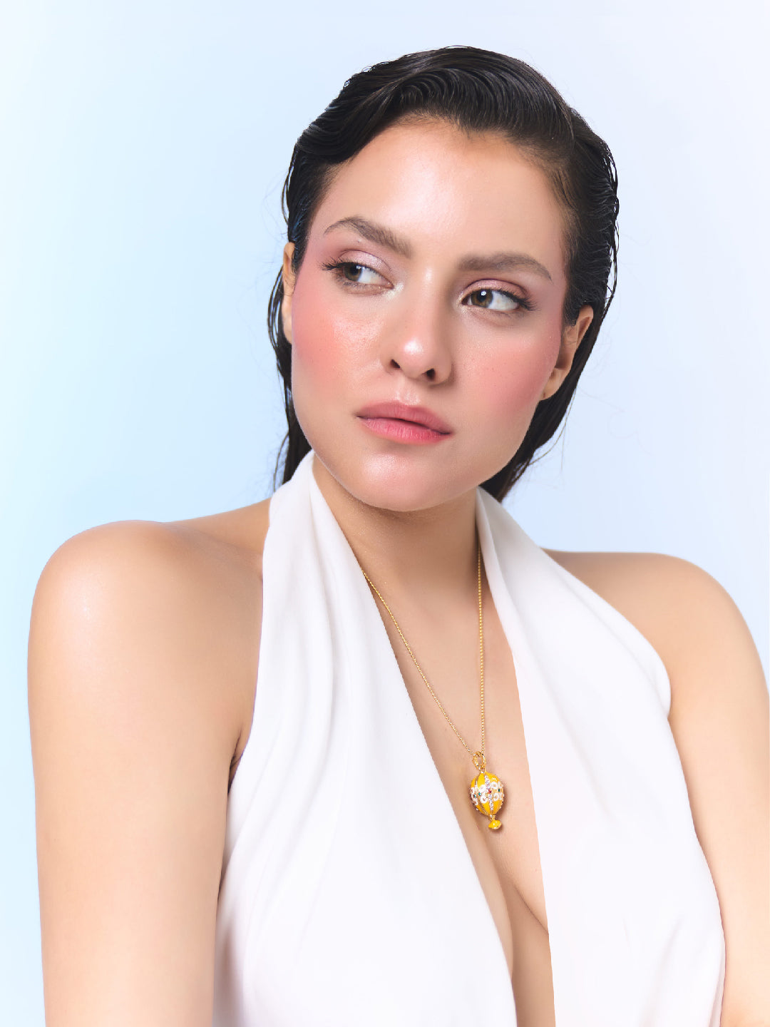 Age of Innocence Adjustable Multi Color Necklace