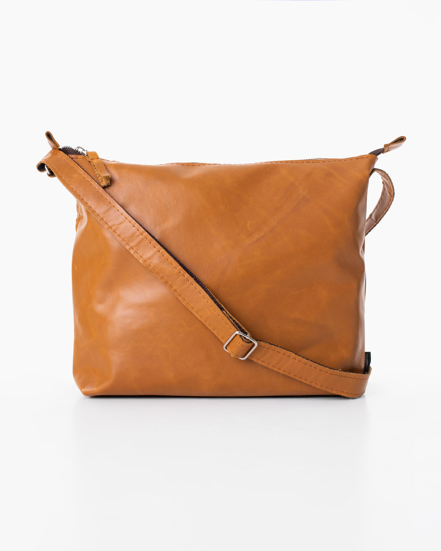 Eco-Friendly Anet L Leather Shoulder Bag – Handcrafted in Estonia by Trendbag at brixbailey.com