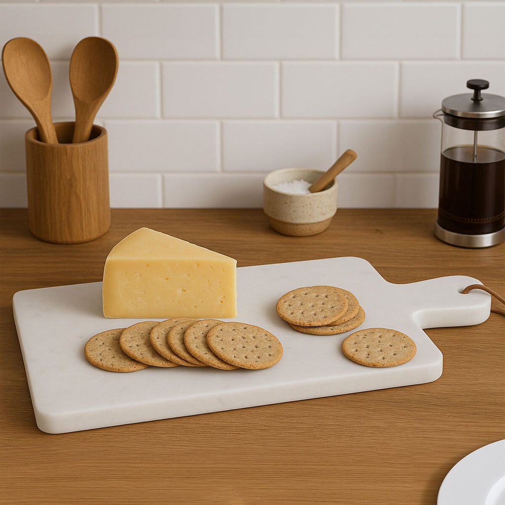 Curved Handle Marble Paddle Board