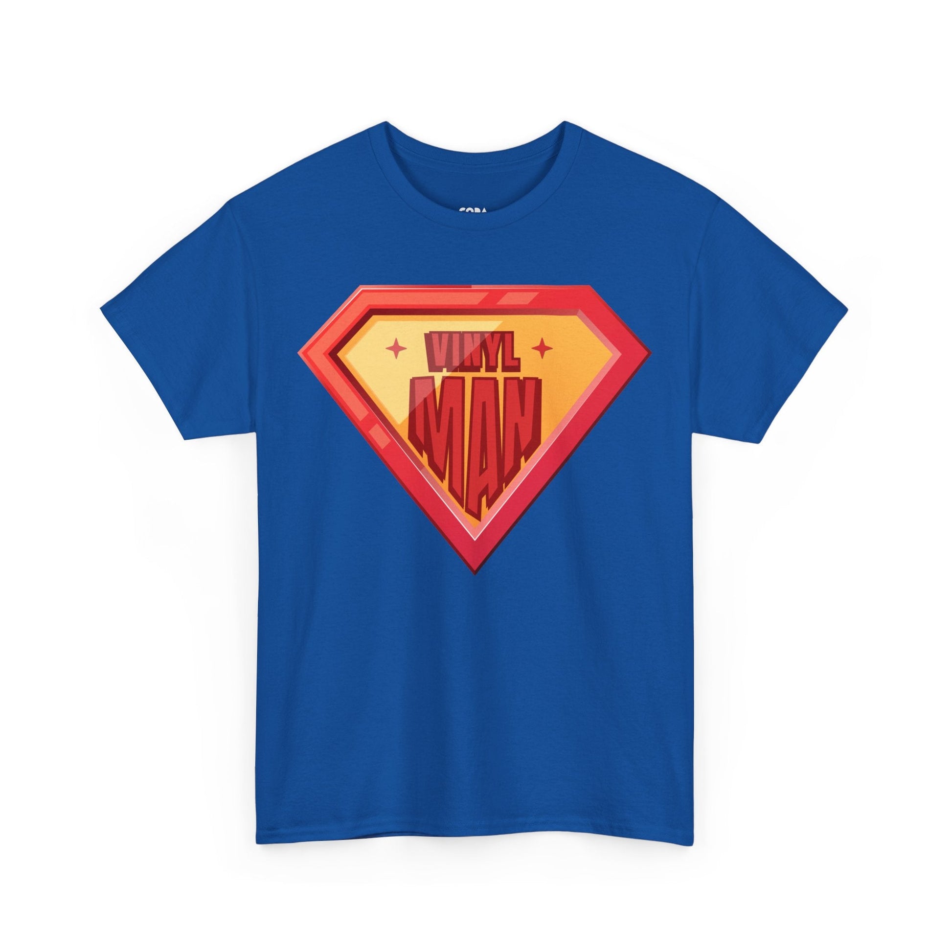 Vinyl Man Men's Superhero T-Shirt