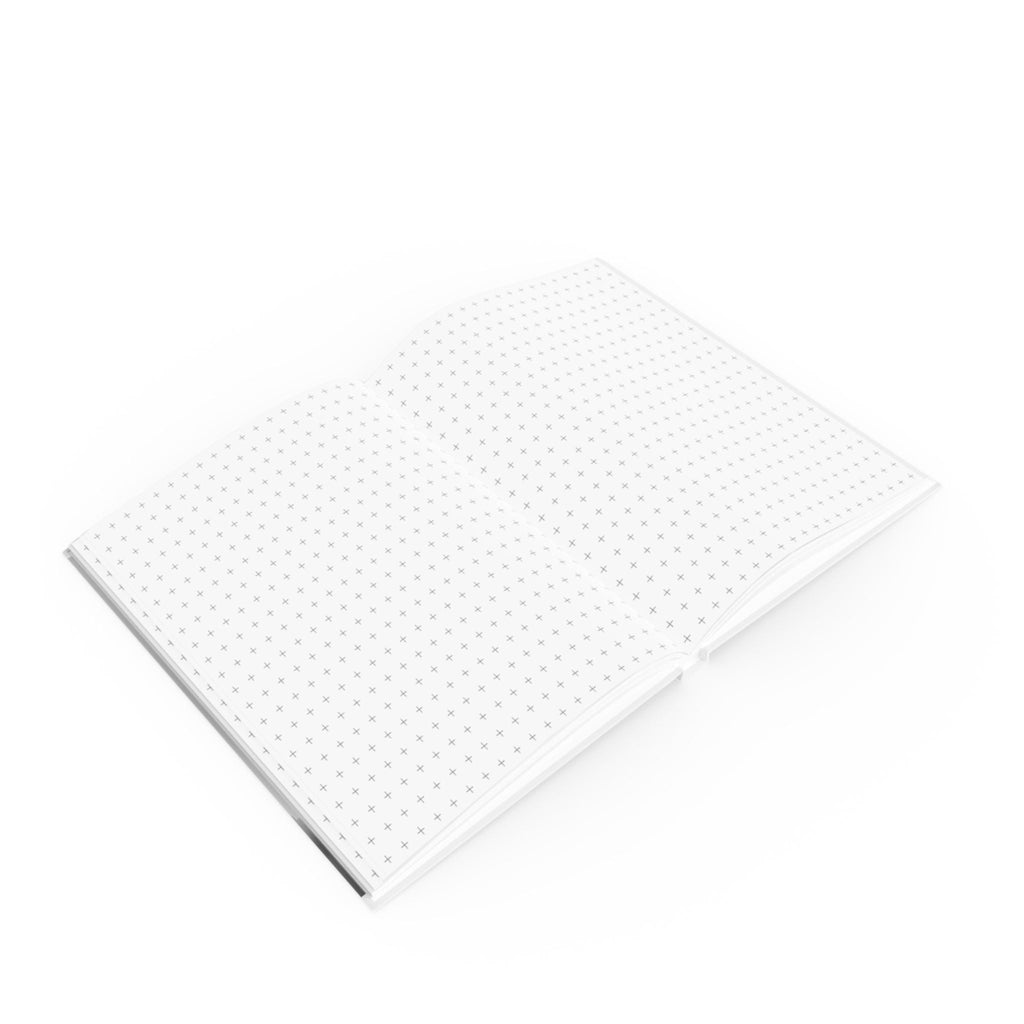 Hardback Journal – Simple Delicate Heart – Black And White Minimalism