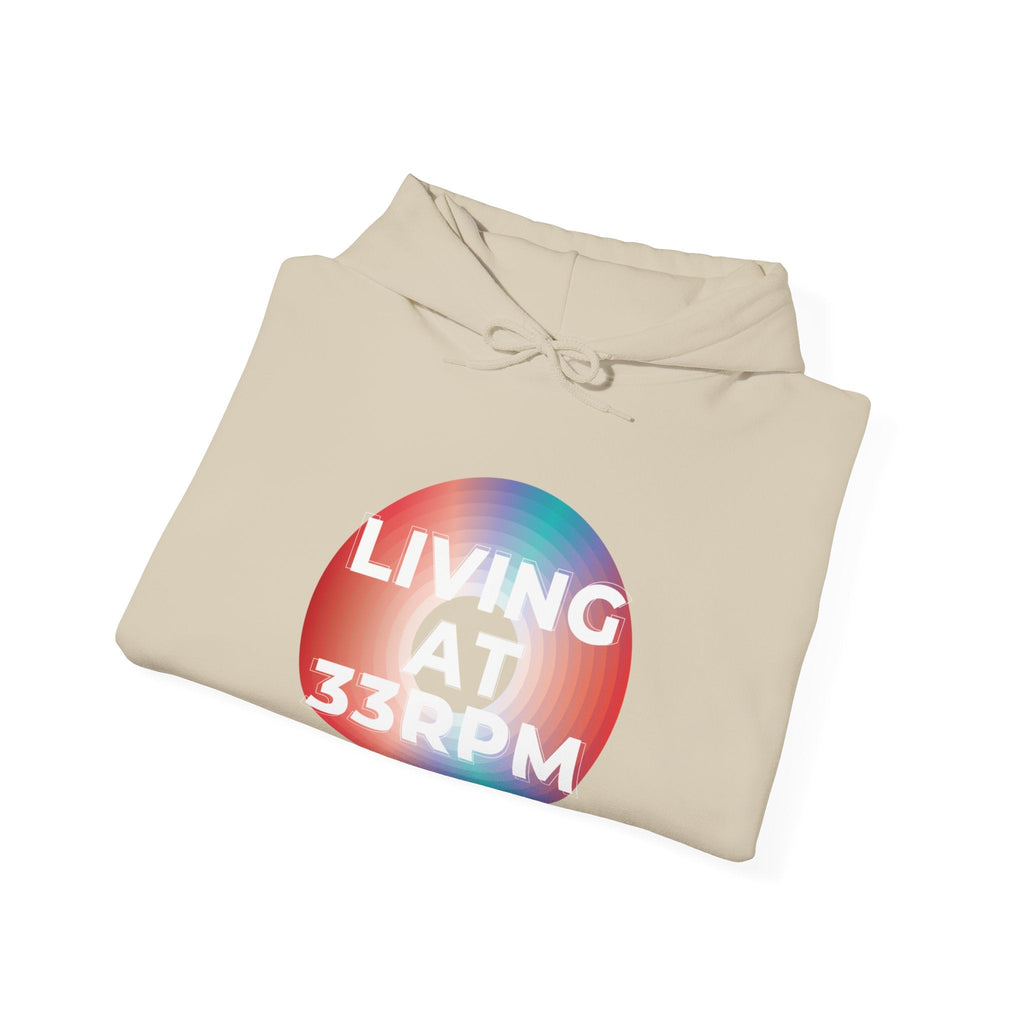 Living at 33rpm Men's Hoodie