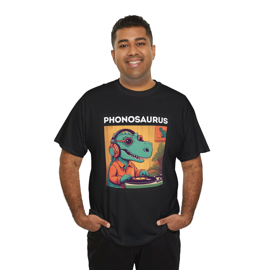 Phonosaurus Men's Vinyl T-Shirt