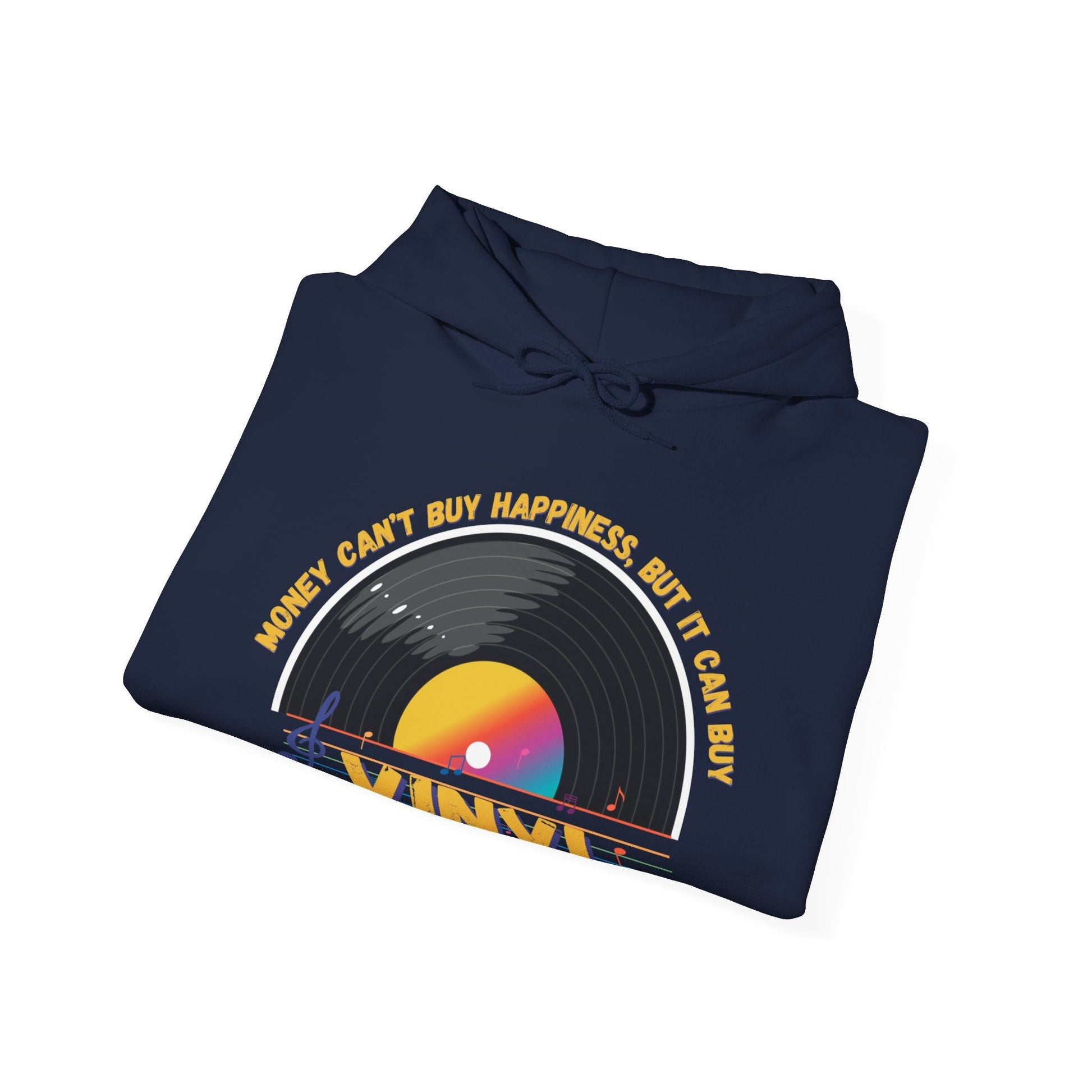 Money Can't Buy Happiness But It Can Buy Vinyl Men's Hoodie