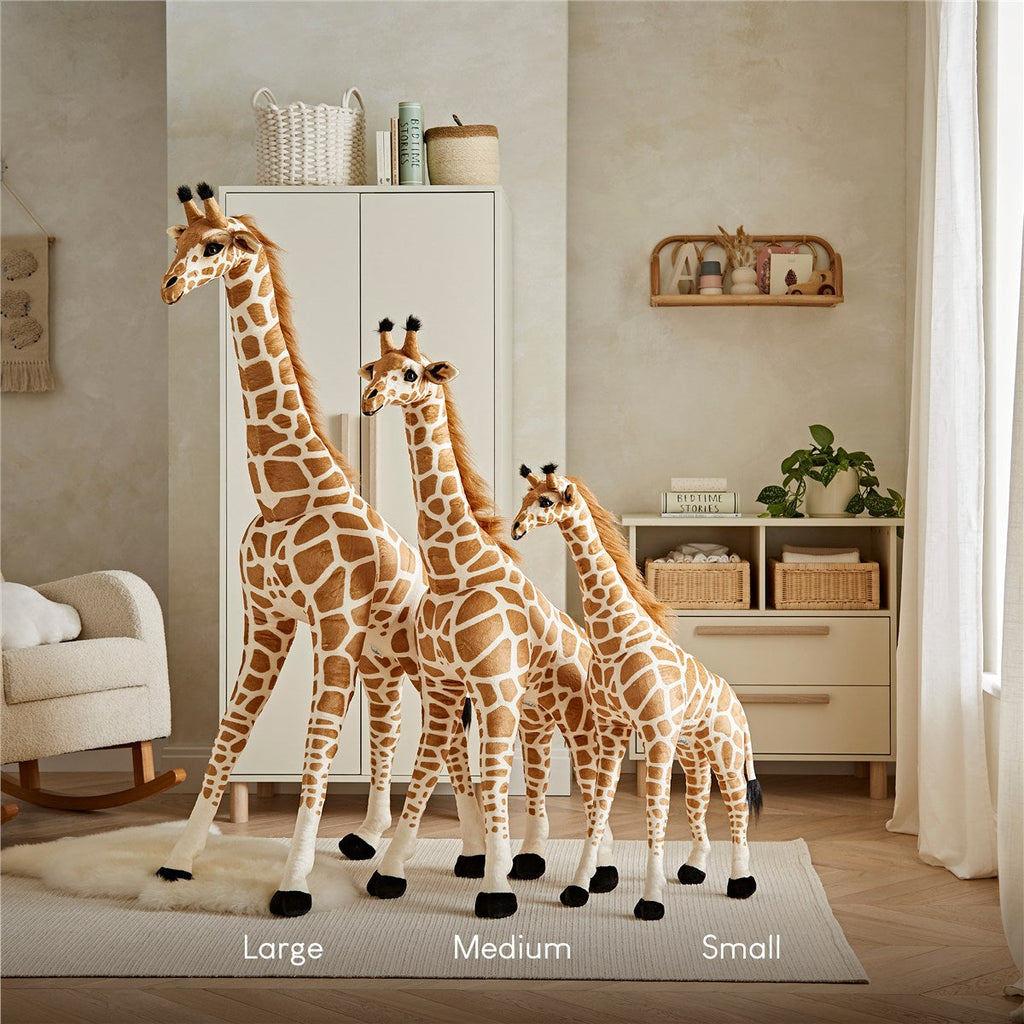 CuddleCo Standing Giraffe Stuffed Animal Toy For Kids