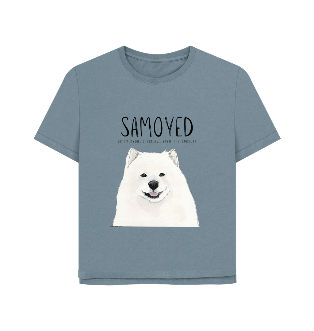 Fluff First, Questions Later – The Samoyed Tee for Professional Dog People