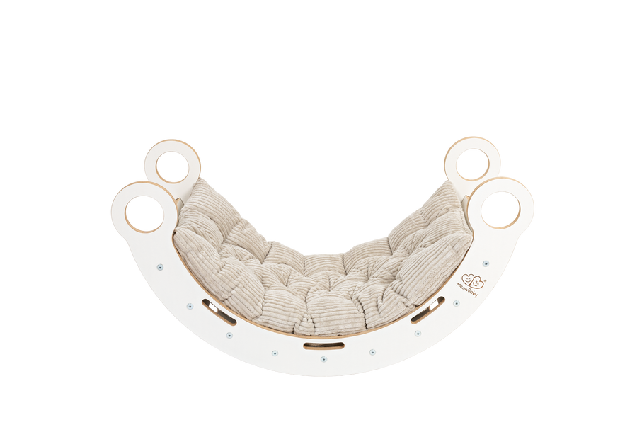 Dream Rocker – Versatile & Safe Montessori Wooden Toy by MeowBaby at www.brixbailey.com